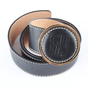 Carolina Herrera Black Women's Belt